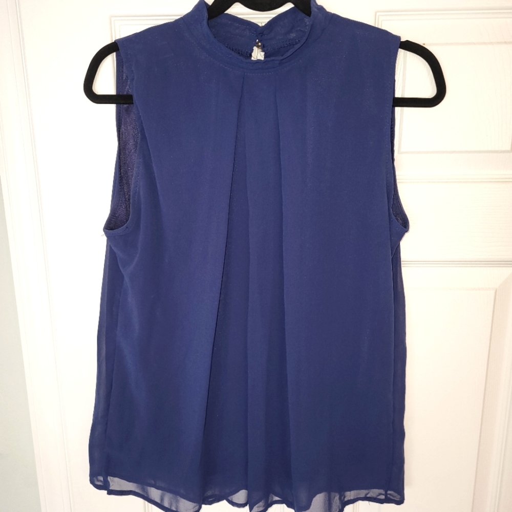 Navy Blue Blouse-XL